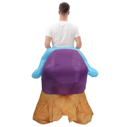 Riding Snail Inflatable Costume | Funniest Party Outfit