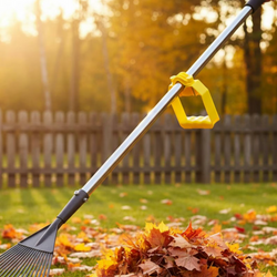 Save Your Back! Heavy Duty Ergonomic Shovel Handle Grip Attachment