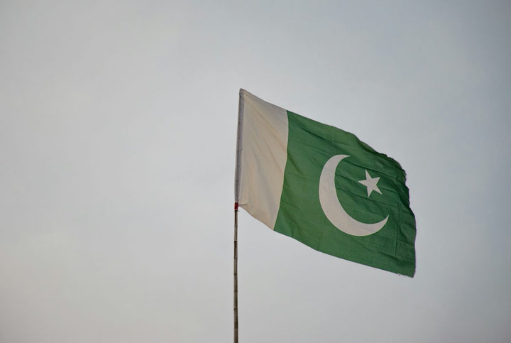 green and white flag under white sky during daytime — illustrative stock photo