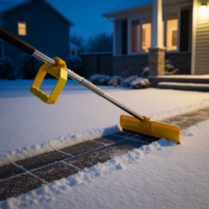 Save Your Back! Heavy Duty Ergonomic Shovel Handle Grip Attachment