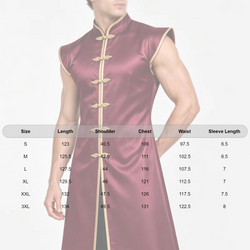 Men's Medieval Costume Tunic Vest