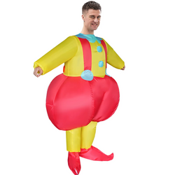 The Ultimate Party Costume! Big Bottom Clown Blow-Up Suit