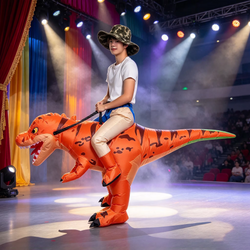 Kids Inflatable Ride-On T-Rex Costume 🦖 | Fun Blow Up Dino Outfit