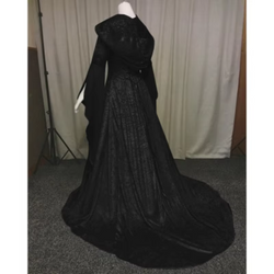 Women’s Medieval Hooded Cosplay Dress 🌹 | Retro Fantasy Gown